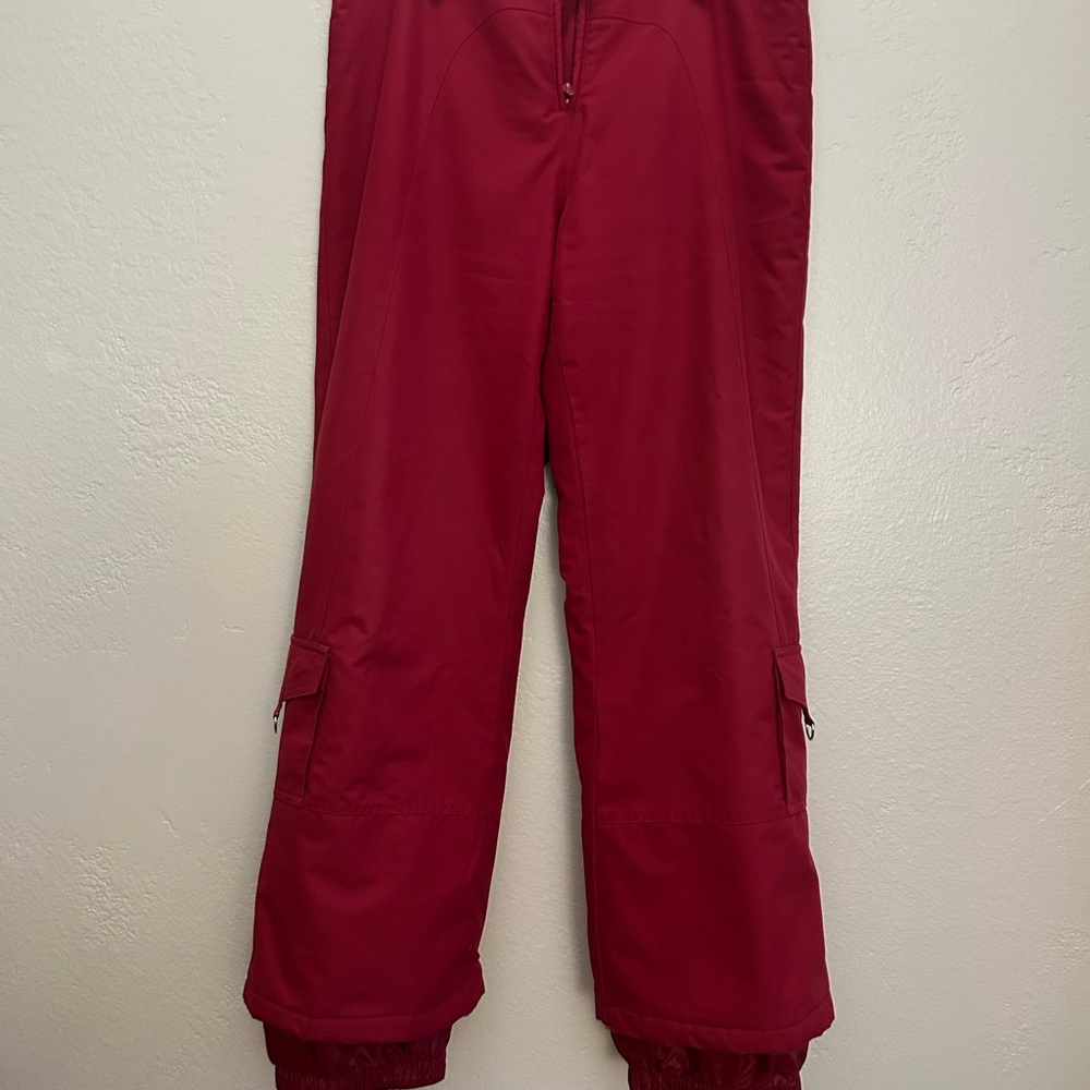 Women’s Red Snow Pants